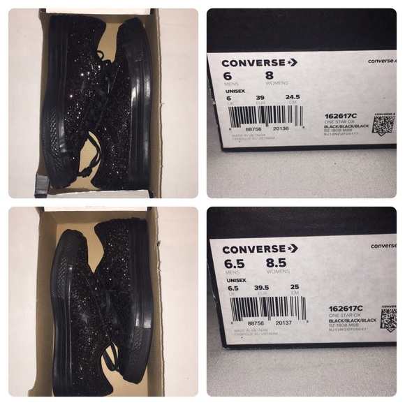 New Converse One Star OX After Party Bling Sneaker - Picture 7 of 8